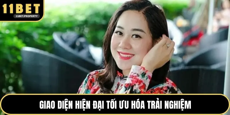 Giao diện hiện đại tối ưu hóa trải nghiệm